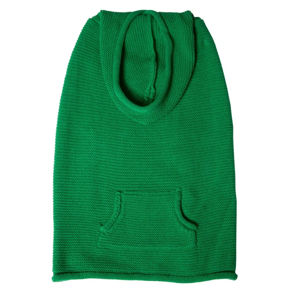 Vibrant Life Dog Cat Pet Holiday Green Hoodie Sweater‎ XXSmall 3-7 LB NEW